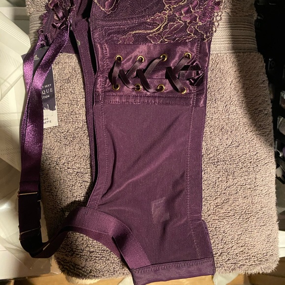 Lane Bryant metallic lace unlined balconette bra - Picture 4 of 4